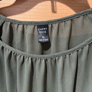 Emery Rose Women's Green Dress